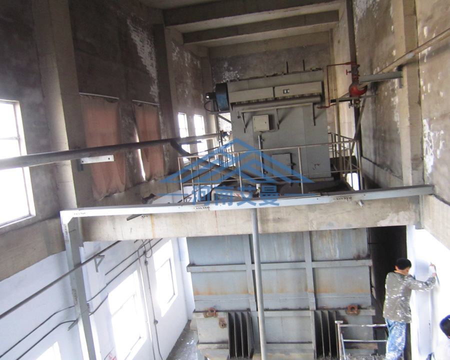 山西風陵渡脈衝除塵器使用現場