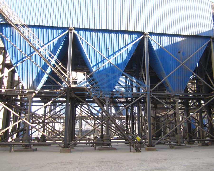 寧夏銀川粉煤灰氣力（lì）輸送係統現場